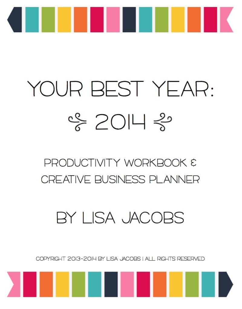 Your Best Year Creative Business Planner by Lisa Jacobs