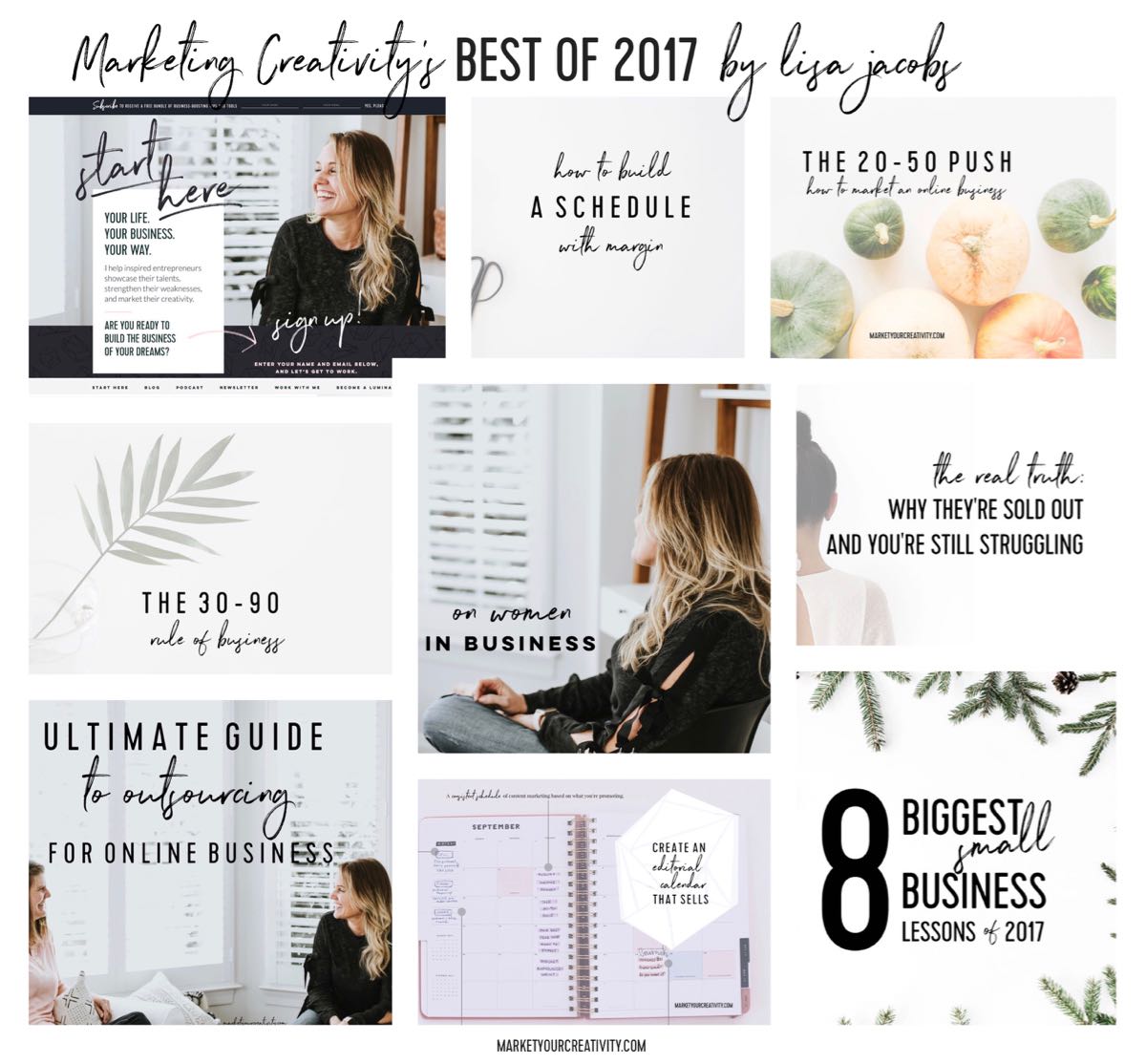 Marketing Creativity's best of 2017 by Lisa Jacobs