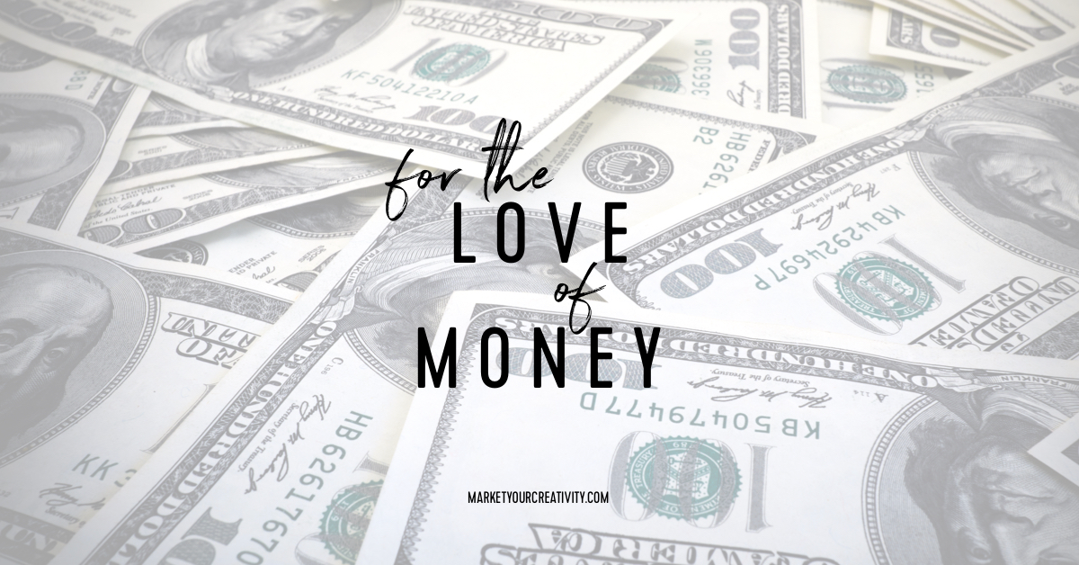 For the shop love of money